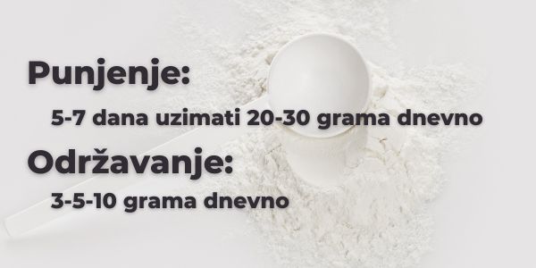 Kako uzimati kreatin?